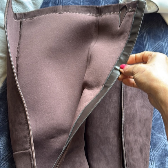 The Drop Women's Geralda Tall Brown Wedge Boot Classic size 9 NEW - Picture 12 of 16